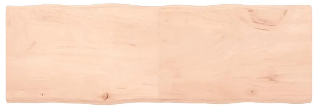 363912 vidaXL Плот за маса 180x60x(2-4) см необработено масивно дърво жив ръб