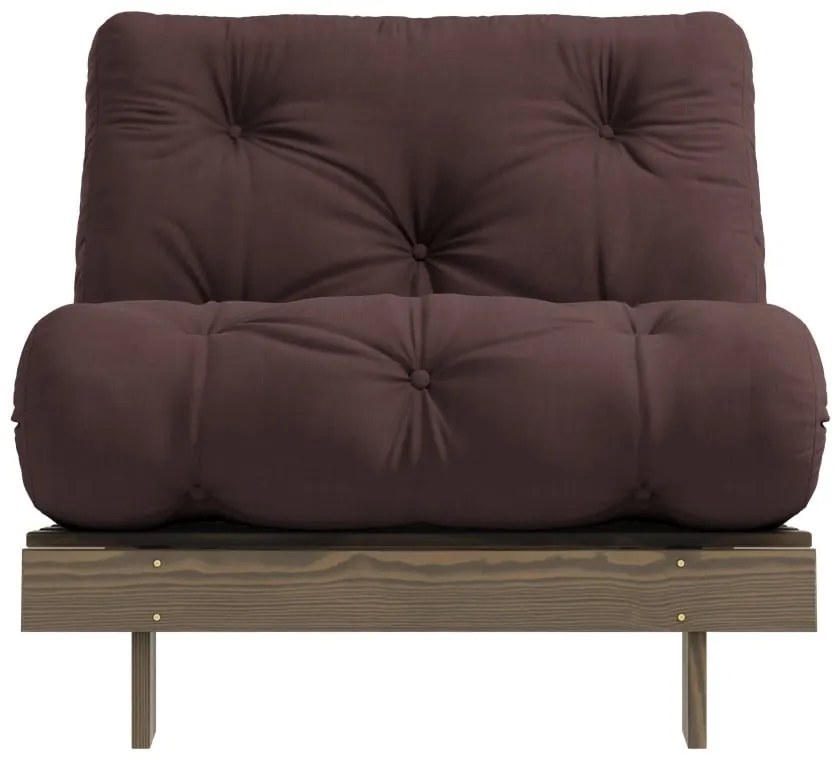 Тъмнокафяв фотьойл Roots - Karup Design