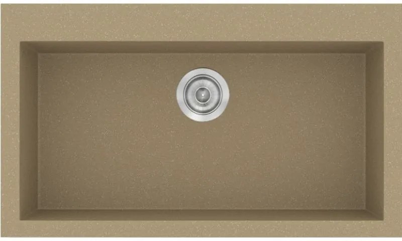 Мивка Sanitec 333-Metallic Cream