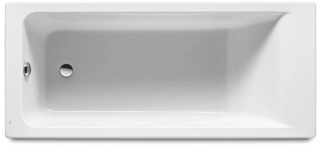 Правоъгълна вана, A248150000, Roca, акрил, бяла, 170х70х4.2см