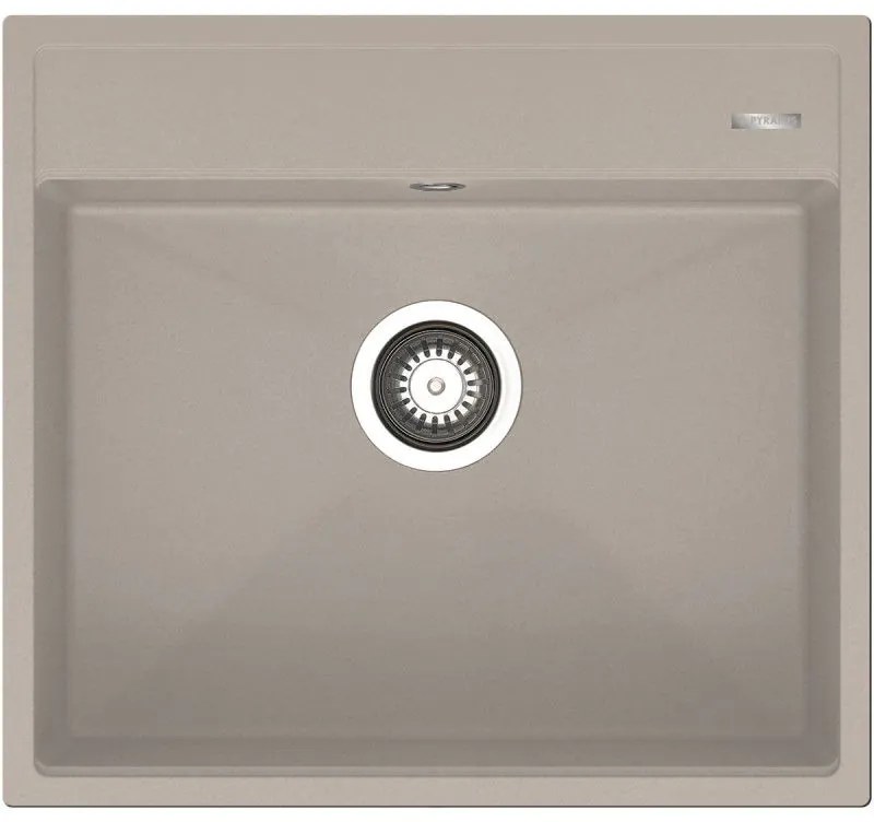 мивка Pyramis Ithaka 1B-Бежов-56 x 51 cm.