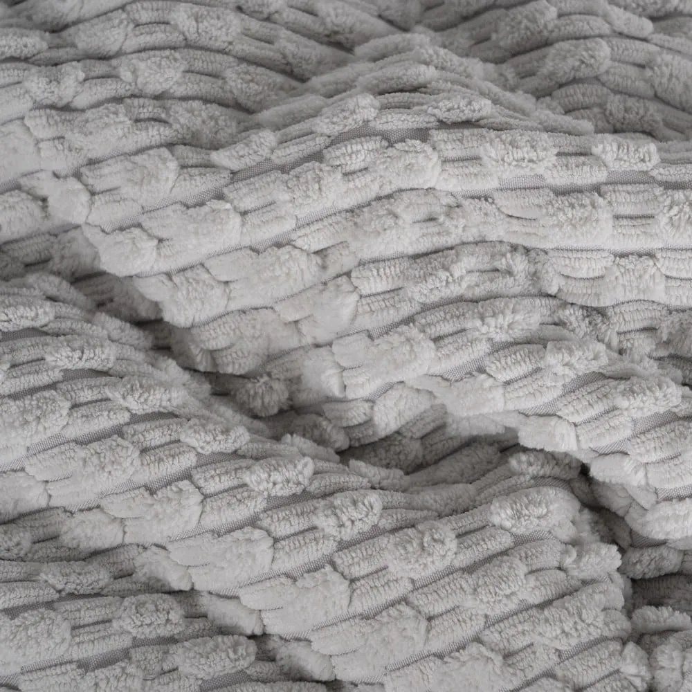 Светлосиво капитонирано покривало за легло 180x260 cm – Ixia