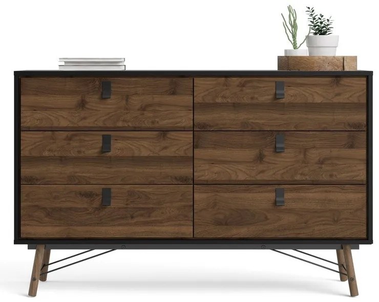 Тъмнокафяв скрин , 150 x 95 cm Ry - Tvilum