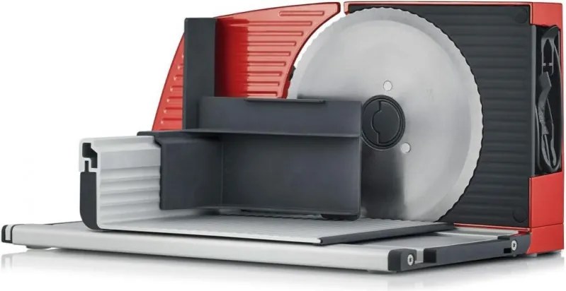 Уред за рязане - слайсер Graef MYtiny MT1003EU, 170W, 17 см, 0-15 мм, Детска защита, Сгъваем, Червен