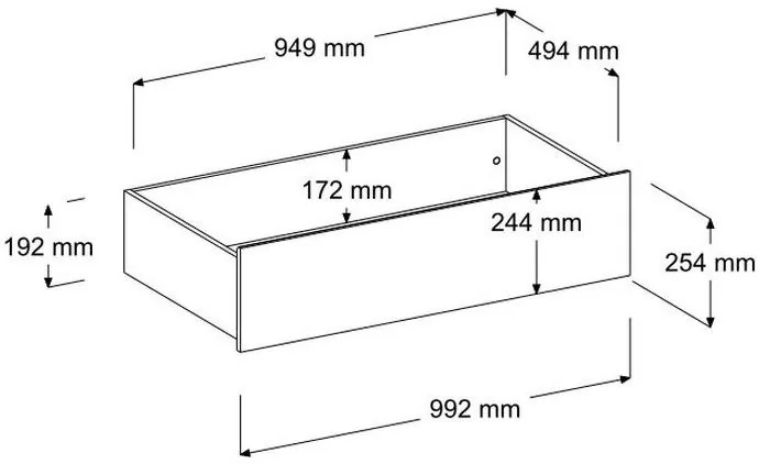 Комплект от 2 чекмеджета за легло Sleep-Fusiko