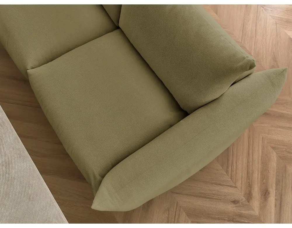 Зелен сгъваем диван 234 cm Ernest – Bobochic Paris