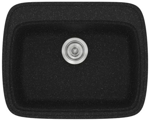 Мивка Sanitec 313-Granite Black