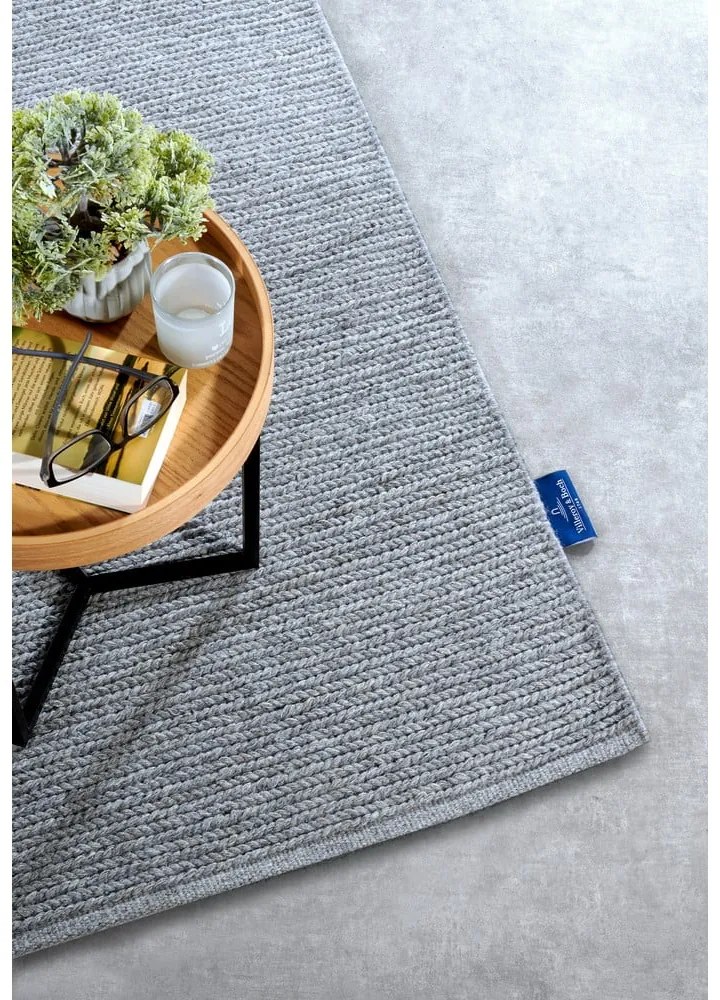 Сива ръчно изработена вълнена пътека 80x200 cm Francois – Villeroy&Boch