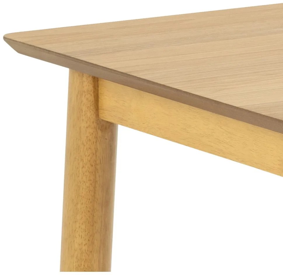 Трапезна маса от декор от дъб 80x120 cm Barlow – Actona