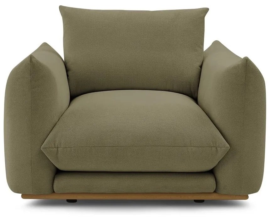 Светлозелено кресло Ernest – Bobochic Paris