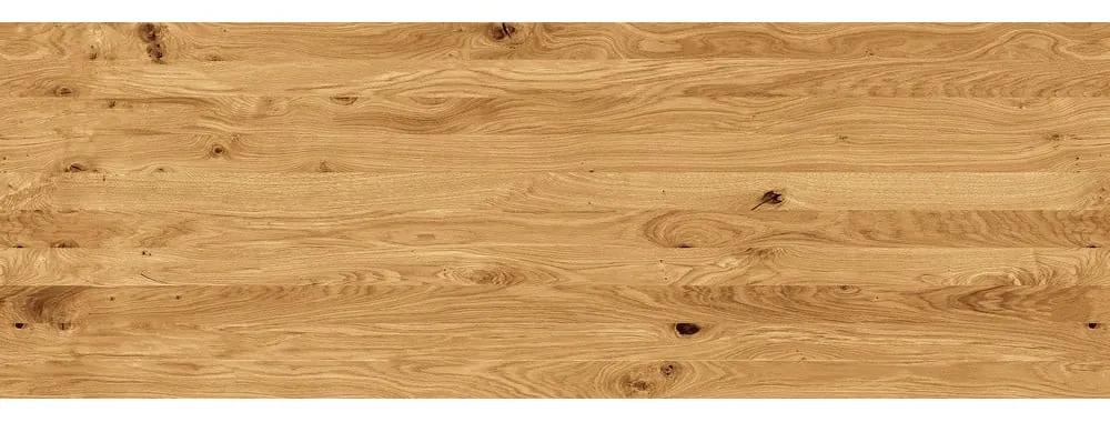 Висок скрин от дъбова дървесина в естествен цвят 97x95 cm Abies - The Beds
