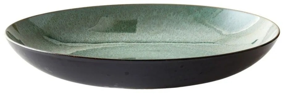 Зелена/черна глинена купа ø 40 cm Gastro Black/Green – Bitz