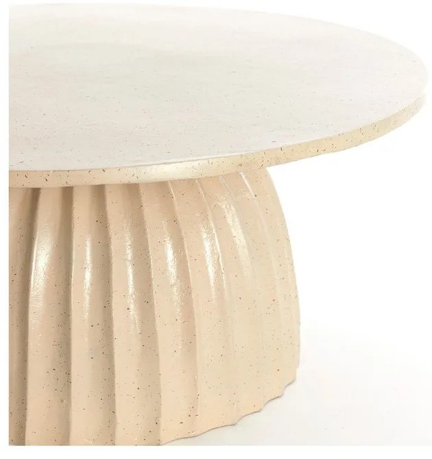 Метална кръгла странична масичка ø 70 cm Veglia – Light & Living