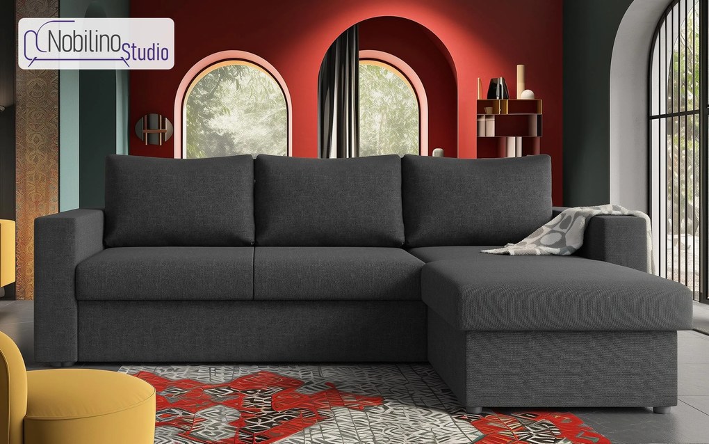 Разтегателен ъглов диван Джъстин