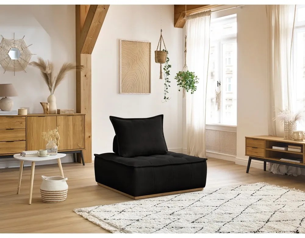 Черно кресло от прежда с примки от букле Elisa – Bobochic Paris