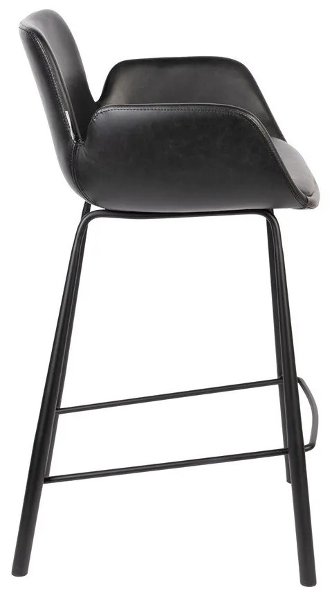Черни бар столове в комплект от 2 броя 91,5 cm Brit - Zuiver