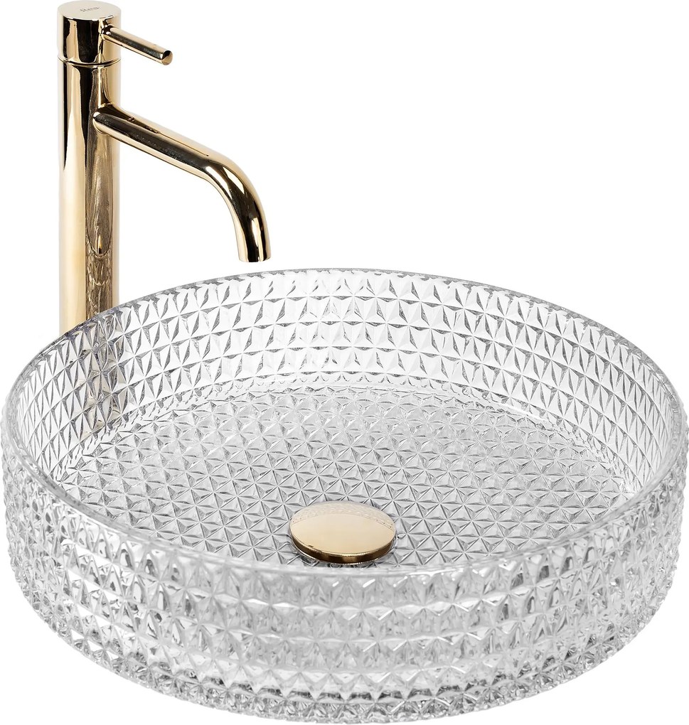 Умивалник за плот Rea Cristal Transparent 39