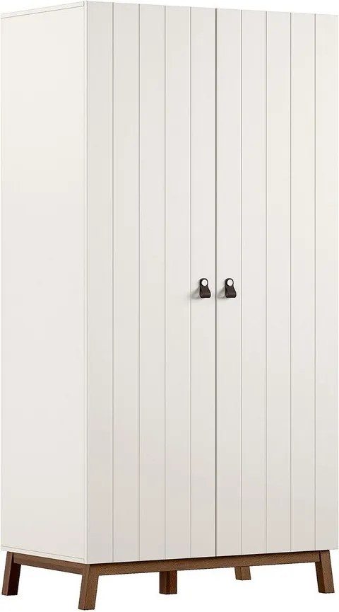 Бежов детски гардероб 99x196x58 cm Sezane – Vipack