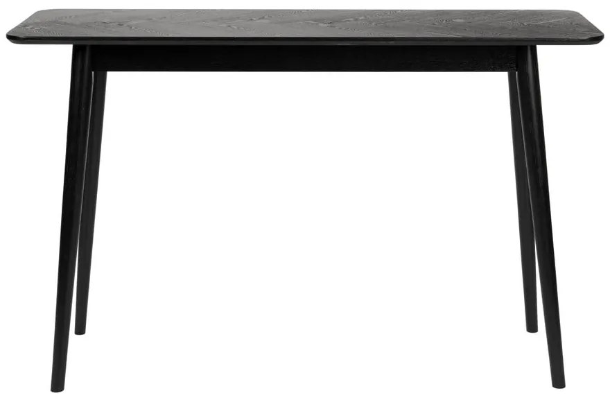 Черна конзолна маса 40x120 cm Fabio – White Label