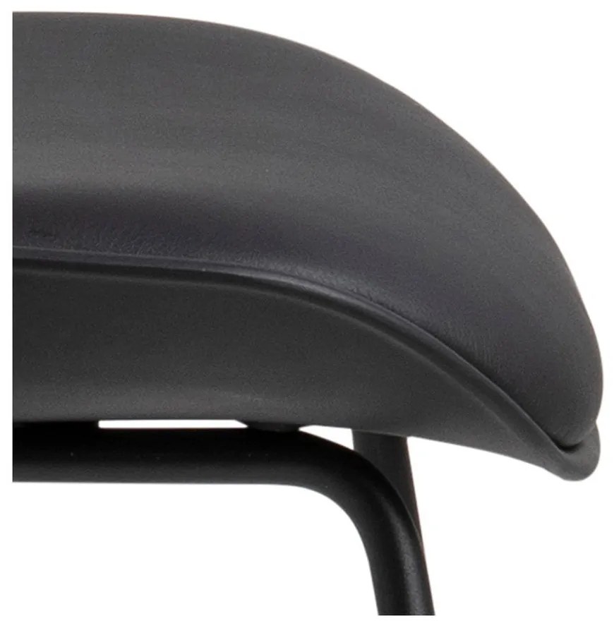 Черен бар стол (височина на седалката 76 cm) Tina – Actona