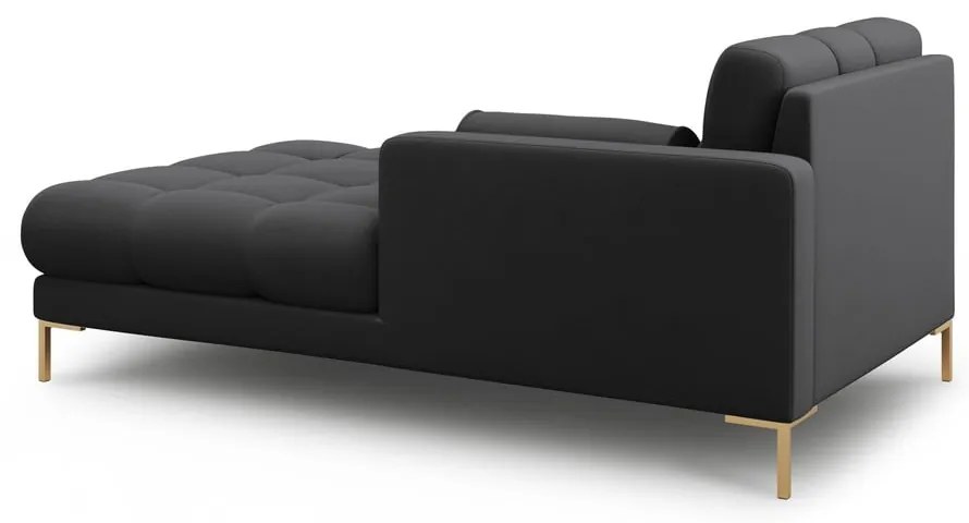 Тъмносив шезлонг (десен ъгъл) Bali – Cosmopolitan Design