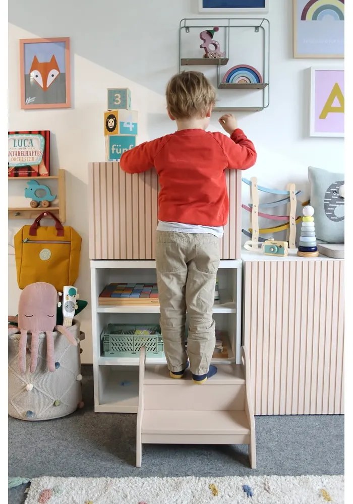 Бежова подвижна стълба Sand – Kindsgut