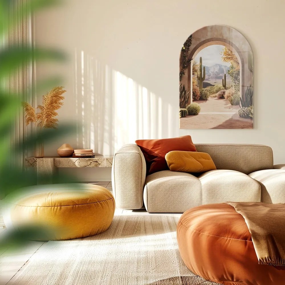 Картина върху стъкло 70x100 cm Cancun – Styler