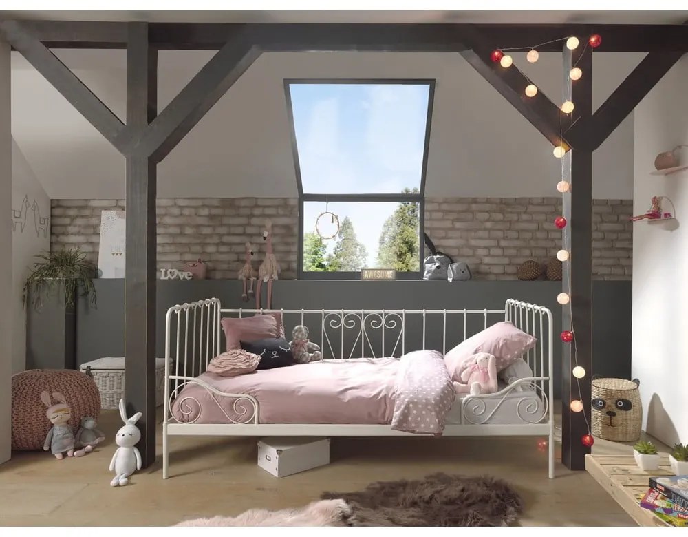 Бяло детско легло 90x200 cm Alice - Vipack