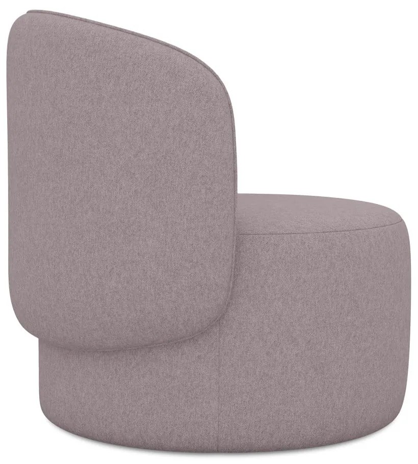 Кресло в цвят лавандула Ipo – Makamii