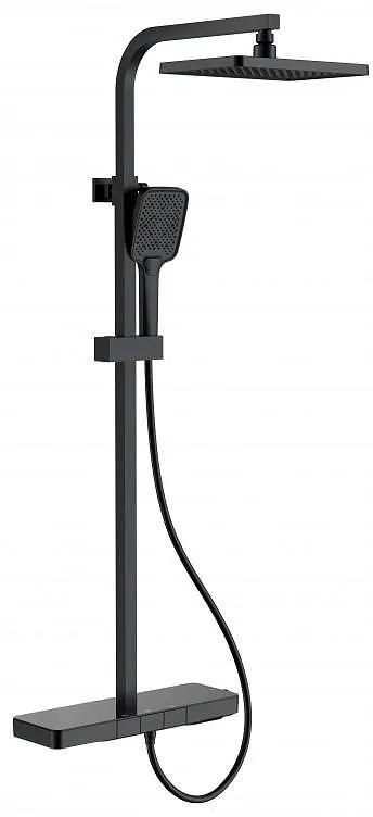 Душ с термостат, пита, слушалка и шлаух MAJESTIC ICT 6703MB, Inter Ceramic