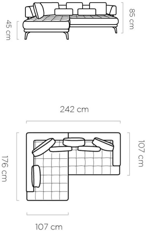 Ъглов Диван Gerotto-Gkri-Right