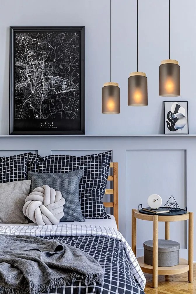 Пендел  APP1812-3CP Frosted Grey