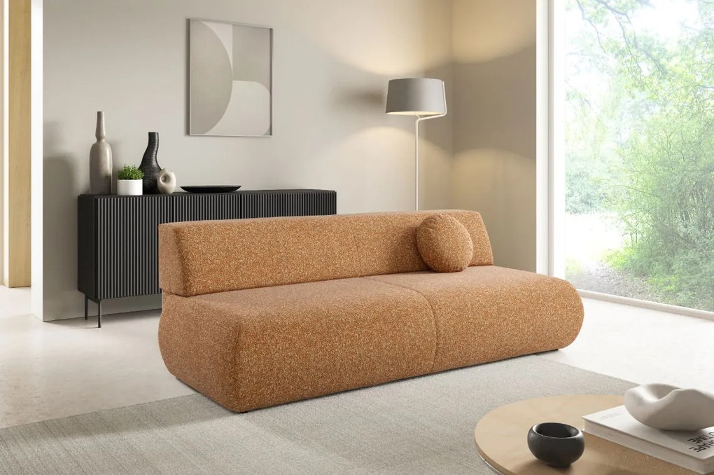 Разтегателен диван Entepy-Оранжев