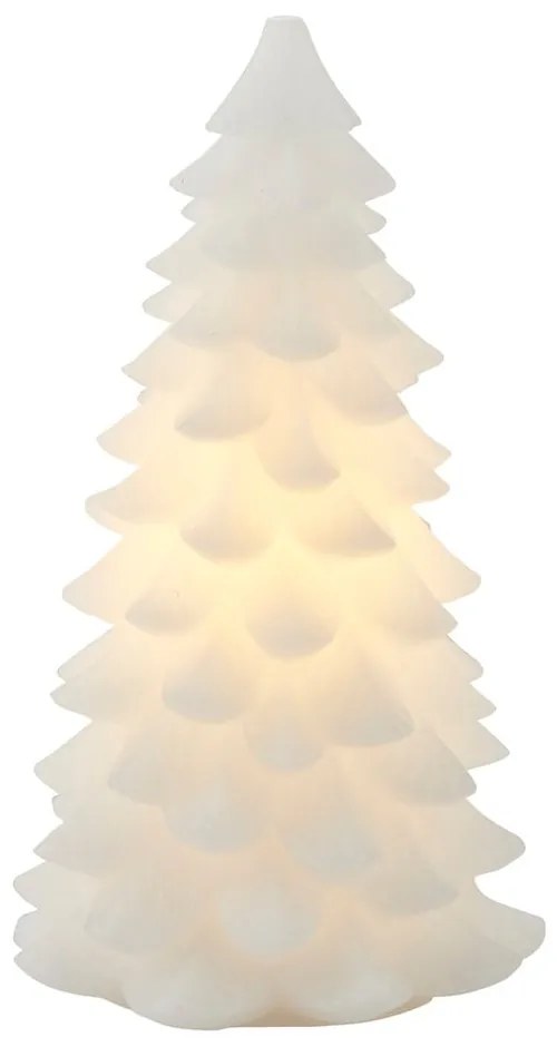 Бяла коледна светлинна украса ø 13 cm Carla – Sirius