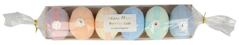 Великденски декорации в комплект от 6 бр. Surprise Eggs – Meri Meri
