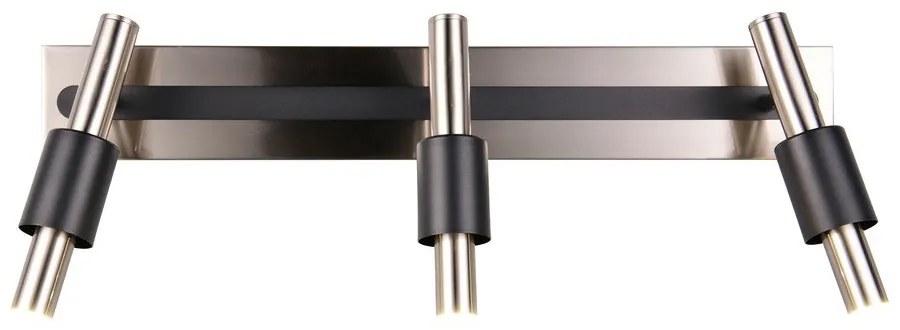 LED прожектор в черен и сребрист цвят 20,5x63 cm Ikaris – Trio Select