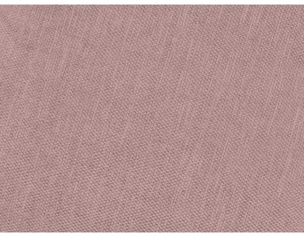 Розов сгъваем/с място за съхранение ъглов диван (ляв ъгъл/L форма) Fuji – Bobochic Paris