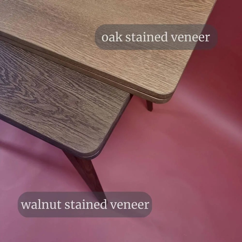 Сгъваема трапезна маса с ясенов плот 65x90 cm Envelope – Ragaba