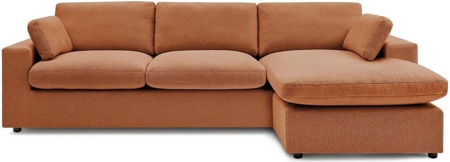 Оранжев ъглов диван Belair – Bobochic Paris