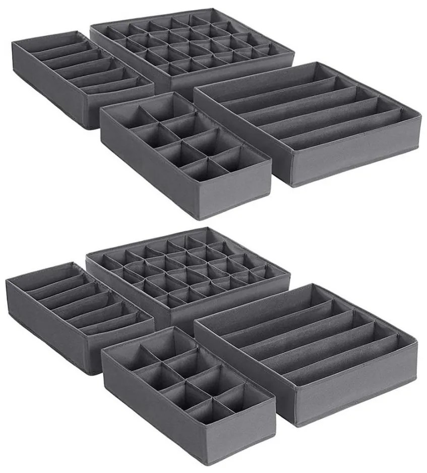 Органайзер за бельо за чекмедже GRANT сив