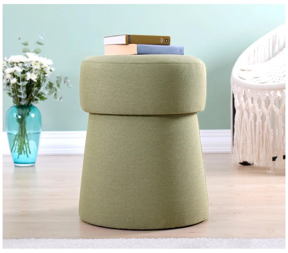 Светлозелен стол Beans – Artie