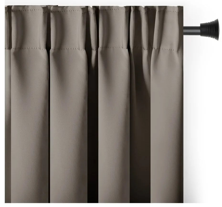 Сиво-бежово затъмняващо перде 140x270 cm Kierra – Restilo