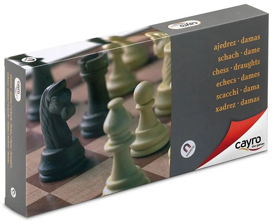 Cayro - Магнитна игра Шах и дама - голяма
