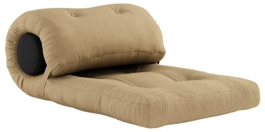 Матрак футон в цвят горчица 70x200 cm Wrap – Karup Design