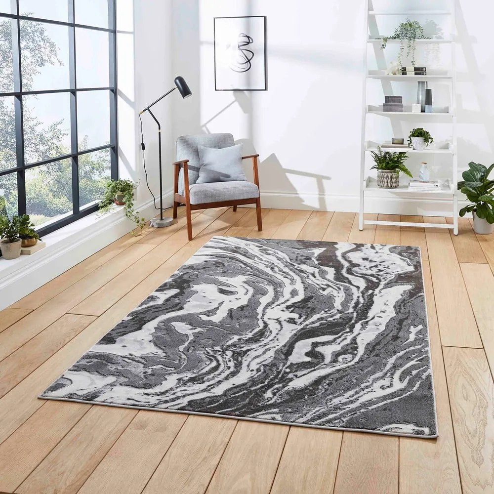 Сив килим 80x150 cm Apollo – Think Rugs