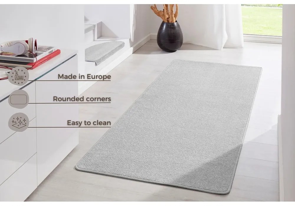 Светлосива пътека 80x200 cm Fancy – Hanse Home