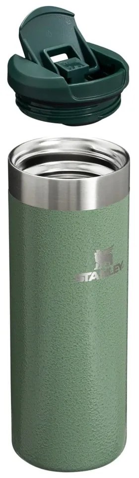 Зелена термочаша от неръждаема стомана 470 ml AeroLight™ Transit Hammer Tone Green – Stanley
