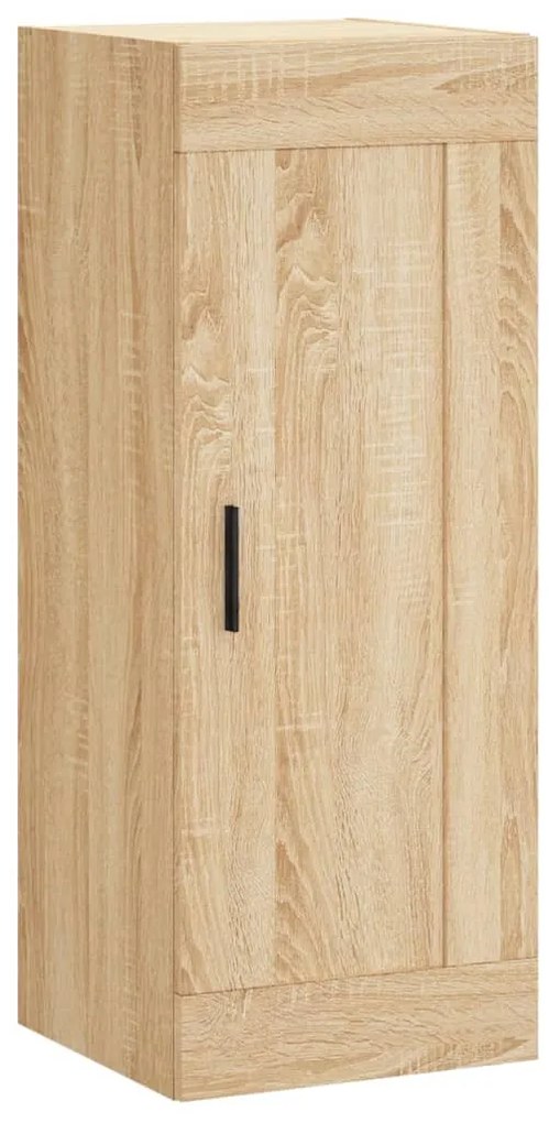 830519 vidaXL Стенен шкаф, дъб сонома, 34,5x34x90 см, инженерно дърво