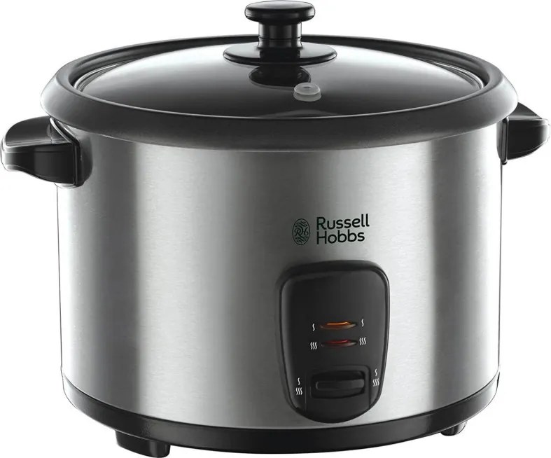 Втора ръка: Уред за варене на ориз Russell Hobbs Cook@Home 19750-56, 700W, 1.8 l, Поддържане на топлината, Инокс