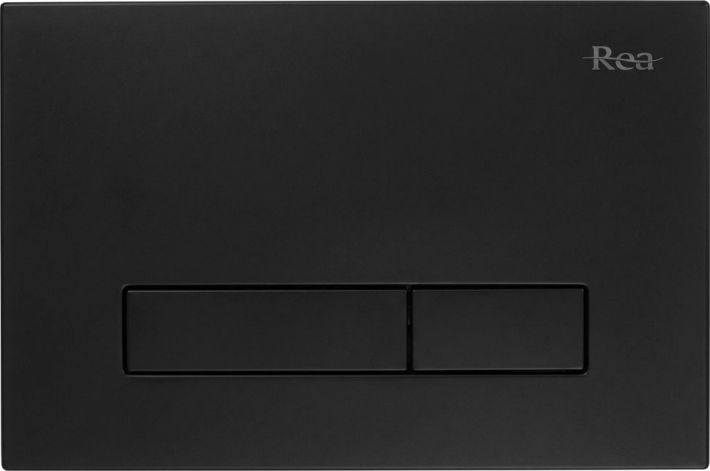 Бутон за тоалетна Rea HD K011A-Q и Slim 024N Black